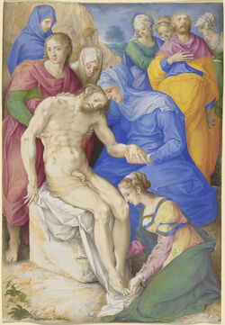 Giulio Clovio, ‘The Lamentation’, ca. 1550