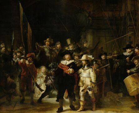 Rembrandt van Rijn, ‘The Company of Frans Banning Cocq and Willem van Ruytenburch (The Night Watch)’, 1642