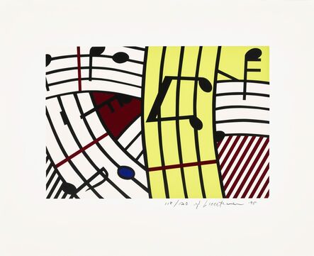 Roy Lichtenstein, ‘Composition IV’, 1995