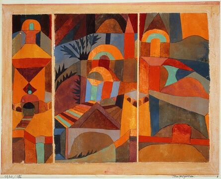 Paul Klee, ‘Temple Gardens’, 1920