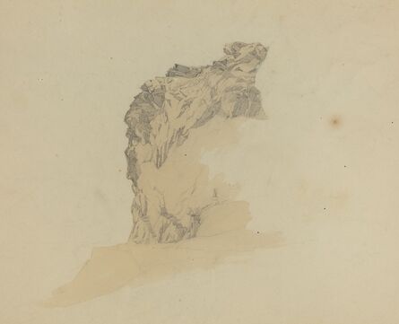 Johann Christian Heerdt, ‘Study of Cliffs’, 1835