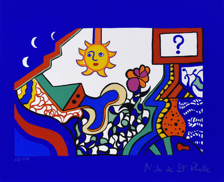 Niki de Saint Phalle, ‘La question (Le soleil)’, 1930-2002