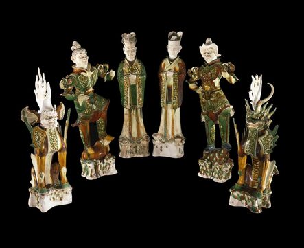 ‘Chinese Tang tomb figures’, ca. 728