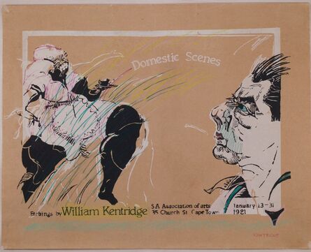 William Kentridge, ‘Domestic Scenes’, 1980