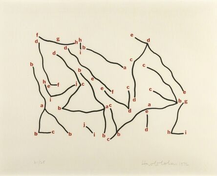 Harold Cohen, ‘Untitled I & II’, 1971-72