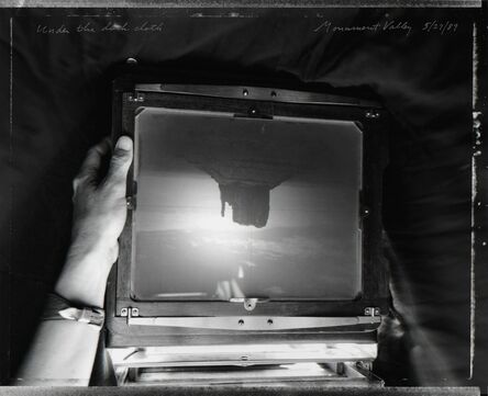 Mark Klett, ‘Under the Dark Cloth, Monument Valley, 5/27/89’, 1989
