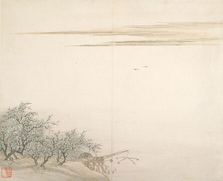 Gu Haoqing, ‘Fisherman By Plum Trees’, 1766-1836