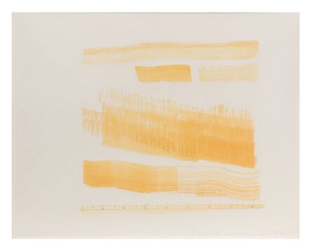Sylvia Plimack Mangold, ‘Untitled from Aquatint, Sugar and Golden Changes 3’, 1977