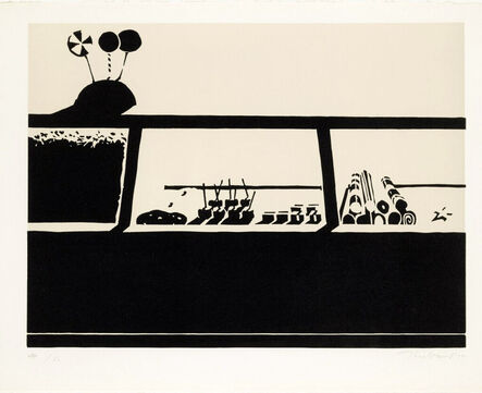 Wayne Thiebaud, ‘Candy Counter State 1’, 1970