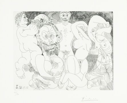 Pablo Picasso, ‘Untitled (31.7.68 II)’, 1968