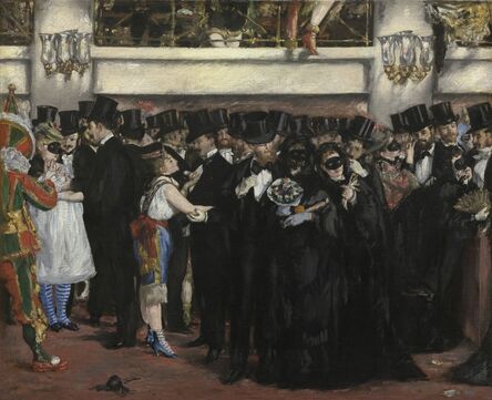 Édouard Manet, ‘Masked Ball at the Opera’, 1873