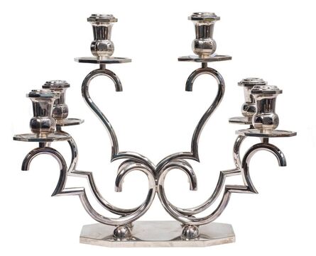 Unknown Artist, ‘Vintage Six Arms Silver Candleholder’, 20 century