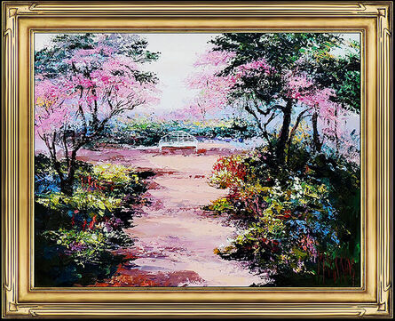 Mark King, ‘Cherry Blossom Garden’, 20th Century