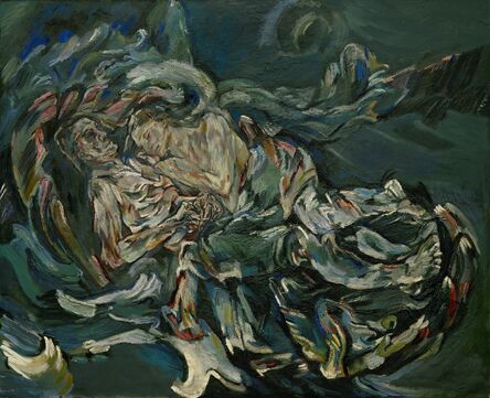 Oskar Kokoschka, ‘The Bride of the Wind (Windsbraut)’, 1914