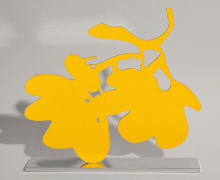Donald Sultan, ‘Yellow Lantern Flower’, 2013