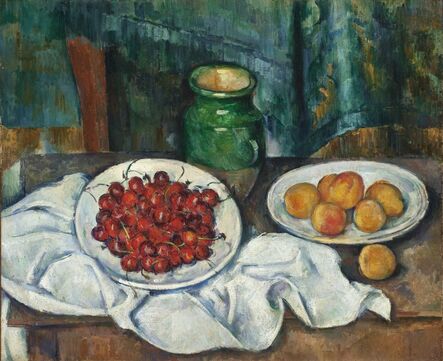 Paul Cézanne, ‘Still Life with Cherries and Peaches’, 1885-1887