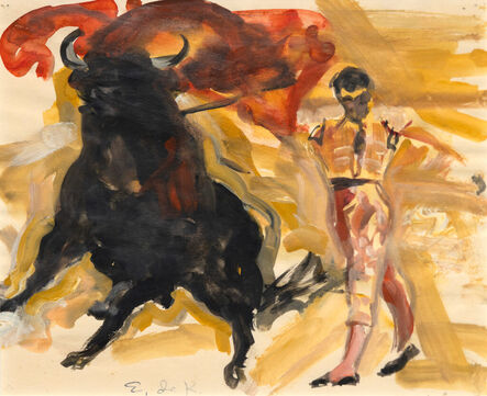 Elaine de Kooning, ‘The Matador’, ca. 1959