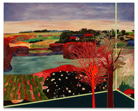 Whitney Bedford, ‘Veduta (Gauguin Haystacks)’, 2023