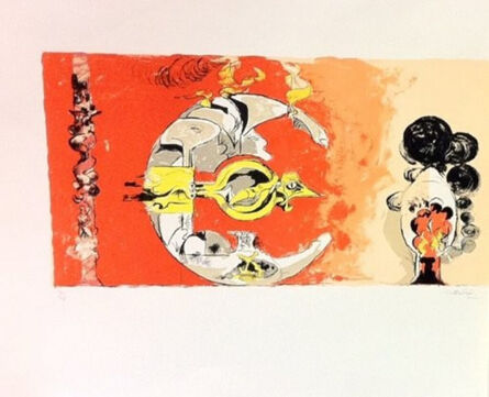 Graham Sutherland, ‘Fossile avec roche de feu’, 1975