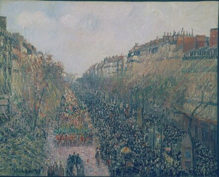Camille Pissarro, ‘The Boulevard Montmartre, Mardi Gras’, 1897