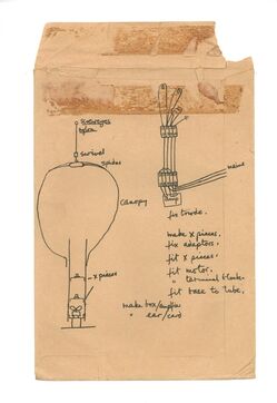 Ken Cox, ‘Envelope Drawing’, ca. 1968