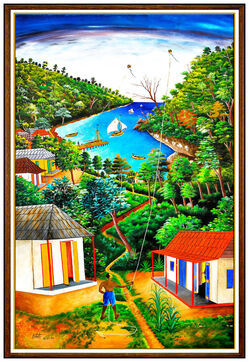 Pauleus Vital, ‘To The Bay ’, 1972