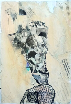 Mulalene, ‘Bundles of my childhood’, 2020