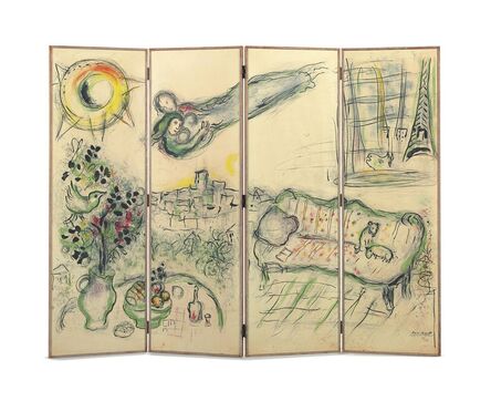 Marc Chagall, ‘Paravent’, 1963