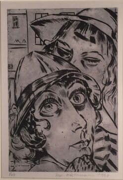 Max Ackermann, ‘DIE SCHAUSPIELERIN HILDE KORBER’, 1928