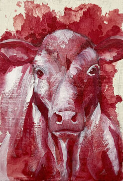 Satoshi Ego (エゴウ サトシ), ‘Cow's Feeling 01’, 2021