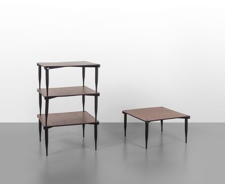 Vico Magistretti, ‘A set of four stacking side tables’