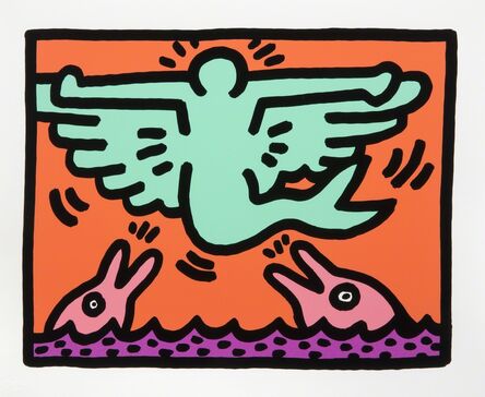 Keith Haring, ‘Untitled VC’, 1989