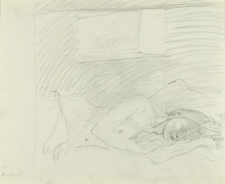Andrew Wyeth, ‘Asleep Study’, 1976