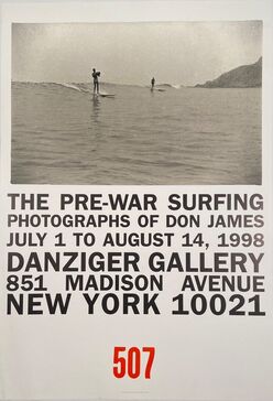 Don James, ‘Don James The Pre-War Surfing Photographs of Don James, Danzinger Gallery, Fahey Klein Gallery, FREE DOMESTIC SHIPPING’, 1998