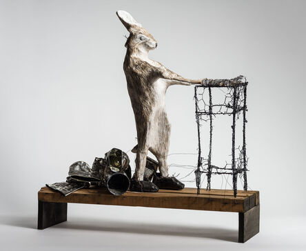 Elizabeth Jordan, ‘Animal walking in its sleep, sculpture: 'A Beautiful Nightmare'’, 2019
