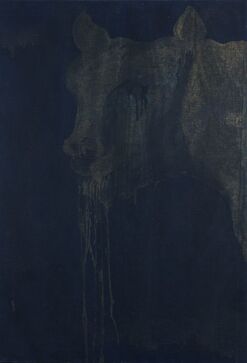 Franco Angeli, ‘Head of Capitoline She-Wolf (Testa di lupa capitolina) ’, 1965