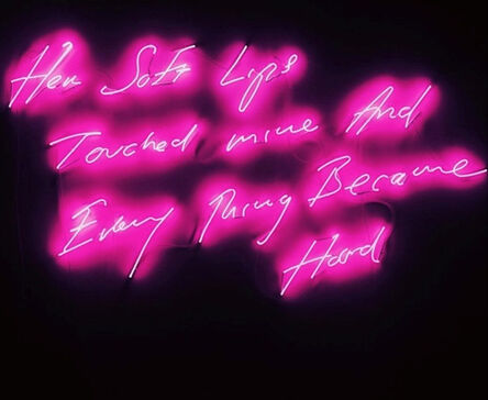 Tracey Emin, ‘Her Soft Lips Touched Mine and Every Thing became Hard’, 2008