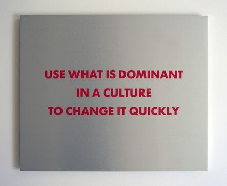 Jenny Holzer, ‘Selection from the SURVIVAL SERIES (Use what is dominant...)’, 1983-1985