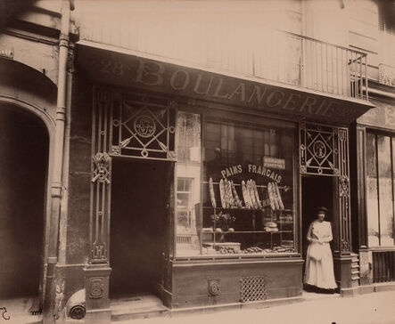 Eugène Atget, ‘Boutique Boulangerie, Rue des Blancs Manteaux, 28, 4e arrondissement’, ca. 1910