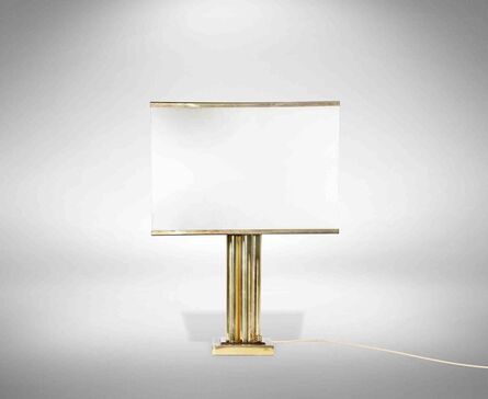 Romeo Rega, ‘Brass table lamp’, 1970s
