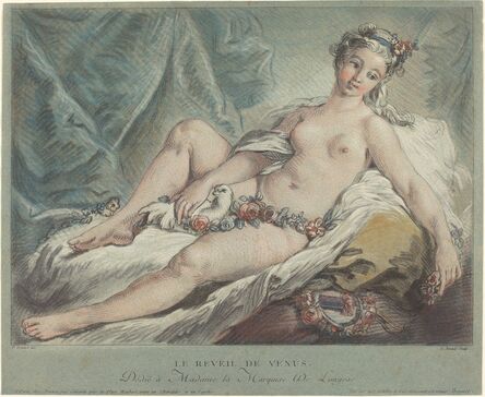 Louis-Marin Bonnet, ‘Le Réveil de Venus (Venus Rising)’, 1769