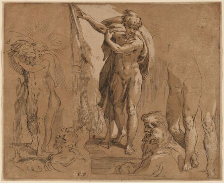 Frederick Bloemaert after Parmigianino, ‘Saint John the Baptist’