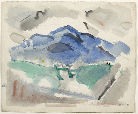 John Marin (1870-1953), ‘Franconia Range, White Mountains’, 1924