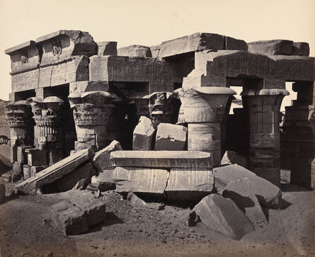 Francis Frith, ‘Kom Ombo Temple, Egypt’, 1858