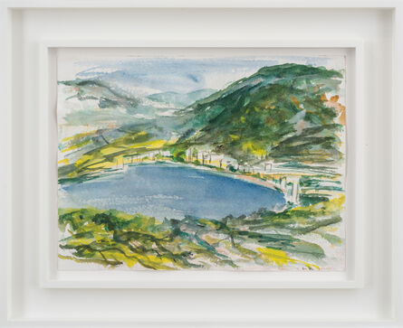 Elaine de Kooning, ‘Landscape in Italy (Casole Sonnino)’, 1981