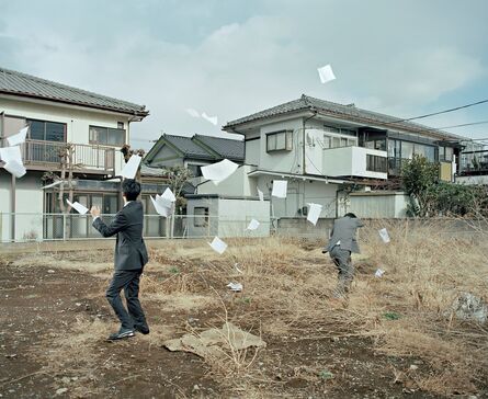 Max Pinckers, ‘A Sudden Gust of Wind (after Jeff Wall and Hokusai)’, 2015