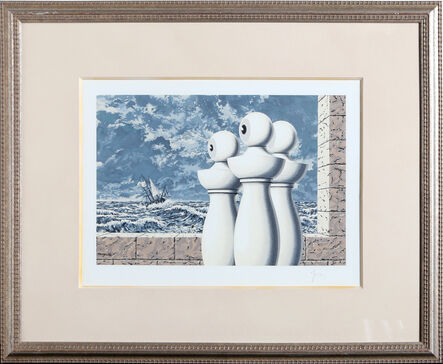 René Magritte, ‘La Traversee Difficile’, 1968