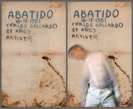 Carlos Gallardo, ‘Abatido / A la Carne de Chile’, 1981