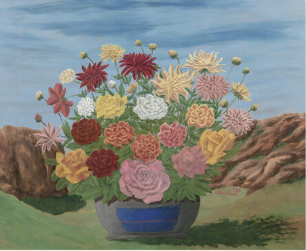André Bauchant, ‘Nature morte aux fleurs’, 1950