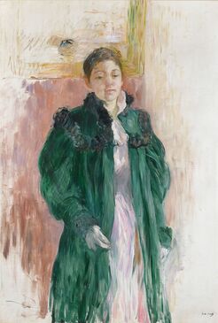 Berthe Morisot, ‘Jeune Fille au Manteau Vert’, 19th century